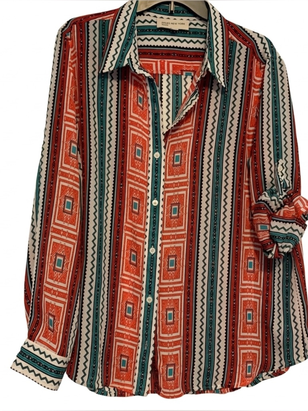 Jones New York Button-Up Shirt Sz XL